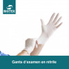 Gants nitrile