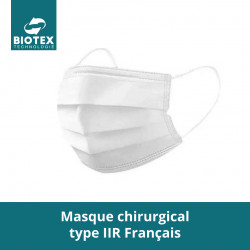Masque chirurgical type IIR Français